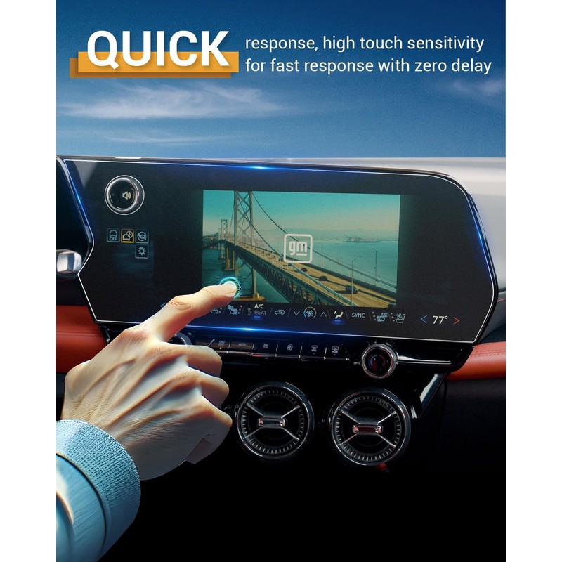 YEE PIN 2024 Chevy Blazer EV Screen Protector Matte Anti