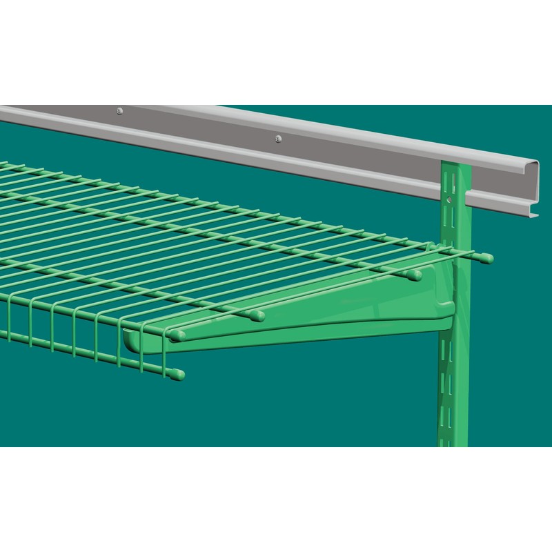 ClosetMaid 23583 MaxLoad 40-Inch Hang Track, Silver