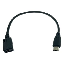 Qaoquda USB Type C to Micro USB Cable, USB-C Male to Micro USB Female Adapter Converter for MacBook Pro, Laptop, Android Devices(Only for Charging) (Type C M/Micro F)