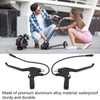 1 Pair Brake Lever Waterproof 2 Pin Electric Scooter Handlebar