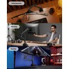 monTEK Ultrawide Monitor Arm Max 57",Height Adjustable 8.1"-25.5",Black