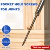 #8 Pocket Hole Screws 1-1/4 Inch, 640Pcs Coarse Thread Wood