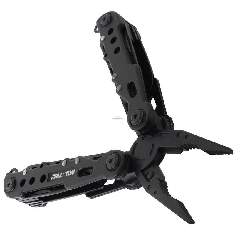 MILTEC Multifunction Tool | 15 Essential Tools, Stainless Steel Folding