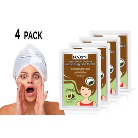NAXMI Keratin Hair Mask 4pack With Avocado