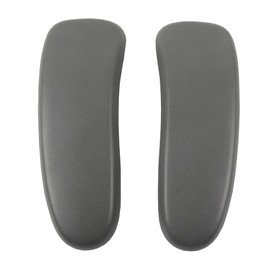 MingYi.office Vinyl Arm Pads Caps Replacement for Herman Miller Classic Aeron Office Chair Smoke Color
