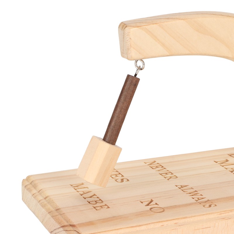 Wooden Magnetic Decision Maker Innovative Oscillating Magnetic Selector Swing to