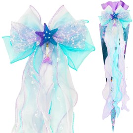 School Cone Bow, 67 x 20 cm School Cone Bow, Sugar Cone Bow, School Cone for Girls Boys, Bows for Sugar Cones, First Day of School Decoration