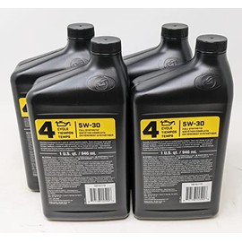 Champion 100162119 Full Synthetic Motor Oil 5W-30 Quart Bottle (Pack of 4)