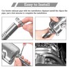 100cm Heater double-layer exhaust pipe with Clamps, Flexible auxiliary heater