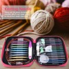 Knitting Needle Set 26 Pieces Interchangeable Aluminium Circular Knitting Needles