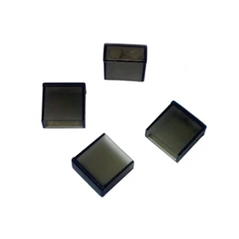 monofive MF-USBC-12B 12pcs Black (Translucent) Protective Cover Cap for USB A Male Connector