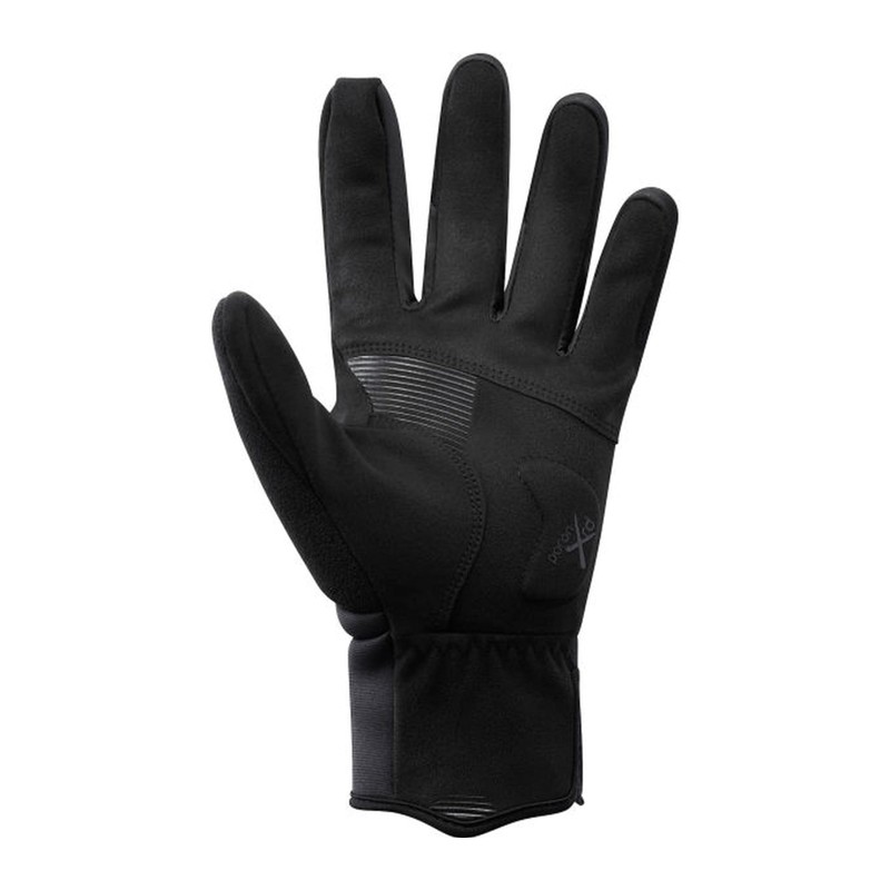 Shimano Windbreak Men's Thermal Gloves Black/Yellow
