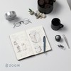 ZOOM C1 Oil Based Ballpoint Pen, 0.7 mm, Graphite Blue,