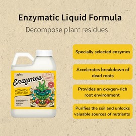 Xpert Nutrients Enzymes - (250ML) -Liquid Enzyme Formula, Efficient Plant Nutrient for Indoor and Outdoor