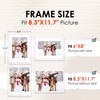 FIXSMITH A4 Picture Frame Set of 2, White Photo Frame