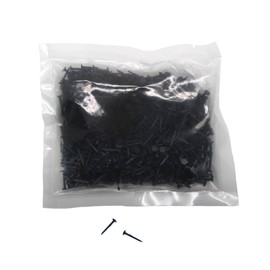 Timiy 1 Pack Nails Tacks for Shoes Boots Leather Heels Soles Repairs Replacement in Black (13mm/0.5In)