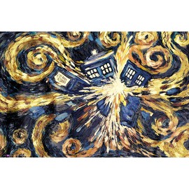 Doctor Who Poster Exploding Tardis (36"x24")