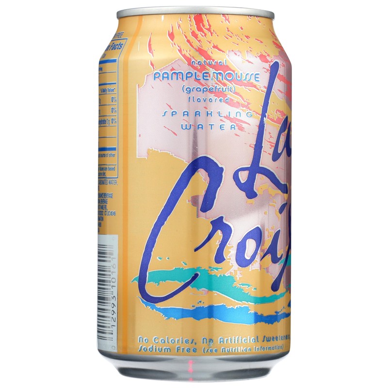 La Croix Sparkling Water, Grapefruit ,12 fl oz, Single can,