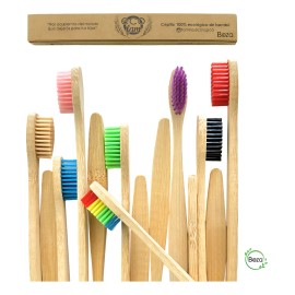 Cepillo De Dientes Bambu Biodegradable Ecologico Adulto