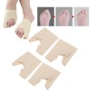 2 Pairs Toe Separator Elastic Hallux Valgus Corrector Bunion Correction