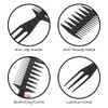 Polvo Para Peinar El Cabello Peine De Peinado Con Punta