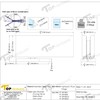 Top Hardware Stainless Steel 304 Grade Glass Door Hydraulic Floor