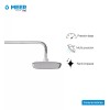 CNX Meer Regadera Cuadrada De 15 Cm Con Cuello De