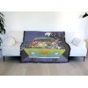 WB 100: Blanket, 50"x60" Looney Tunes Scooby-Doo Van Woven Cotton