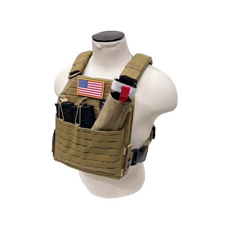 NcSTAR Laser Cut Plate Carrier Vest Tactical Modular Ballistic Gear