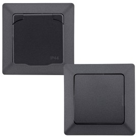 IP44 components Milos anthracite