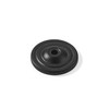 khtumeware 10 Pack 1.5 Inch Matte Black Backplate for Cabinet