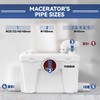 YUNSUN 750W Macerator Pump, Macerator Pump for Basement, with Automatic