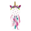 Lena 42701 Dreamcatcher Unicorn Craft Set, 56 Pieces, Complete Set