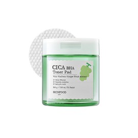 Skinfood [Skinfood]Shine Muscat Cica BHA Toner Pad (70ea)