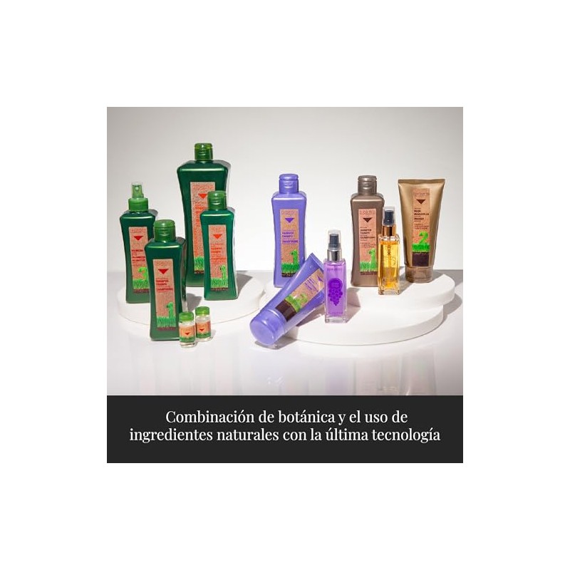Salerm Biokera Natura Treated Hair Shampoo for Unisex, 10.8 Ounce