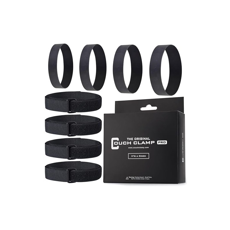 Pro Heavy Duty Couch Connectors for Sliding Sofas (4 Pack)