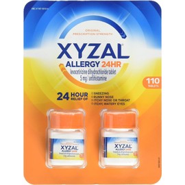 Xy Zal Antihistamine for Allergy 110 Tablets