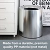 Modern Polished Stainless Steel Design Garbage Can - 12L I