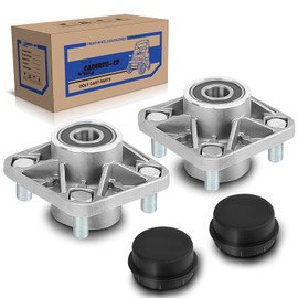 Gaoerfu-CP Golf Cart Front Wheel Hub Assembly with Bearings for Club Car DS & Precedent 2003-up,Gas & Electric, OEM# 102357701（2PCS）