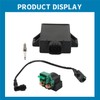 Silscvtt Ignition Coil CDI Box Starter Solenoid Relay Replacement for