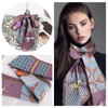 RtPcor Silk Like Head Scarf Neck Scarves for Women Premium