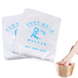 FOMIYES Disposable Foot Bath Bags, 170 Pack Coating for Foot Bath, Heavy Duty Bath Bucket for Pedicure, Thick Bags for Spa at Home