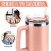 RUBOQE 40OZ Vaso Térmico de Acero Inoxidable, Termos para Agua