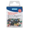 100 Stylex Marking Needles Assorted Colours in Resealable Plastic Box