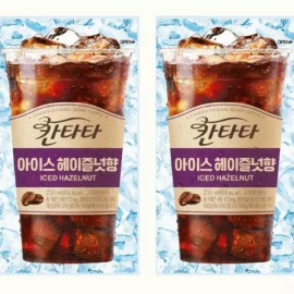 Unknown 시원한 칸타타 헤이즐넛 아이스커피 190ml [190ml] [60개] Cool Cantata Hazelnut Iced Coffee 190ml [190ml] [60 pieces]
