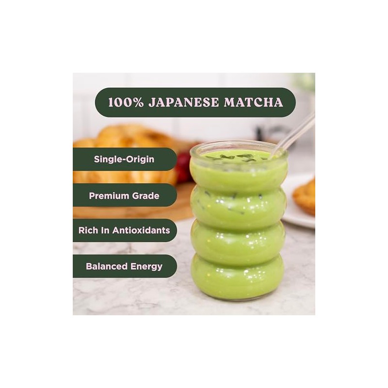 Harmony Lavender Matcha Powder Sticks - Calming and Antioxidant-Rich