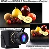 IEights 4K USB3.0 HDMI Camera 4K 60fps 2.8-12mm Zoom Webcam