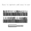33 Safety Screwdriver Drill Set, Safety Screwdriver Toolbox (Inner and