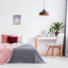 Stupell Industries The Future is Female Vintage Girl Powerful Stance Wall Plaque, 10 x 15, Off- White