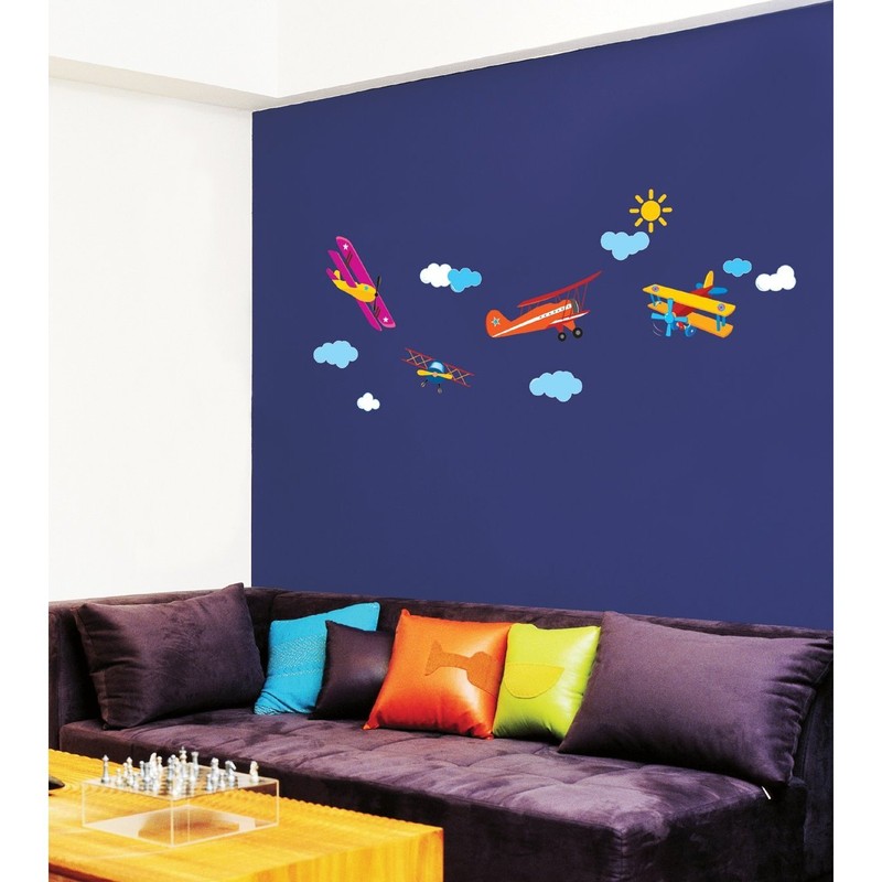 Wall Stickers The Children's Dream and Airplane